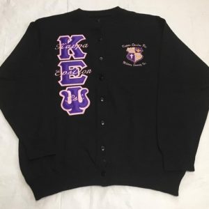 Kappa Epsilon Psi Crewneck Cardigan with (WCL)
