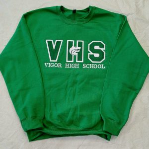 VHS Green Sweatshirt (Wolf)